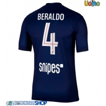 Maglie da calcio Paris Saint-Germain Lucas Beraldo #4 Prima Maglia 2025-26 Manica Corta